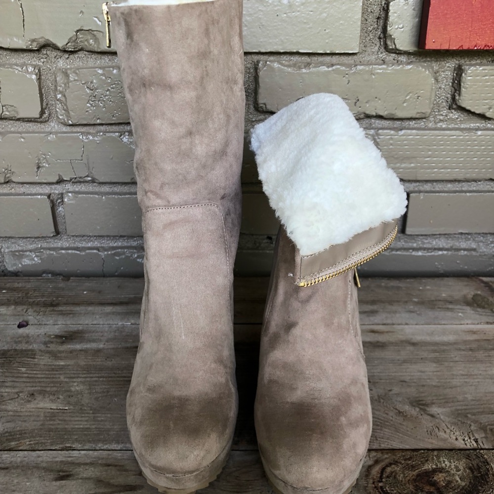 Juicy Couture Wedge Boots